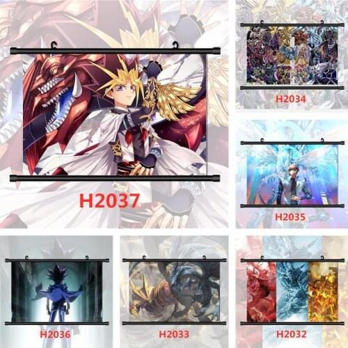 Yu-Gi-Oh Duel Monsters Yami Mutou Yugi Kaiba Seto Wall Poster Anime Posters Canvas Painting Wall Art Decor Picture Home Decor