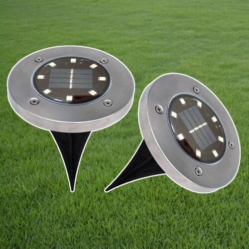 New 8LED solar underground light outdoor lawn light solar garden light solar outdoor lights waterproof
