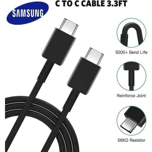 Original Samsung S21 S20 5G 25w Cable Surper Fast Charge Type C To Type C Pd PPS Quick Charging For Galaxy Note 20 Ultra 150cm