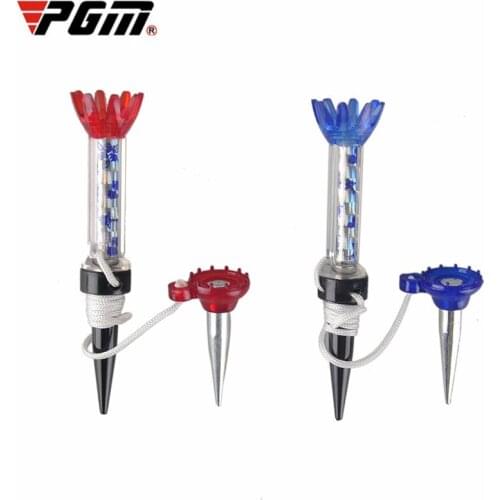 PGM Brand Outdoor Sports Golf Magnet tees Magnetic Tees Step Down Golf Tee with Anchor keep Golf Ball Tee Holder