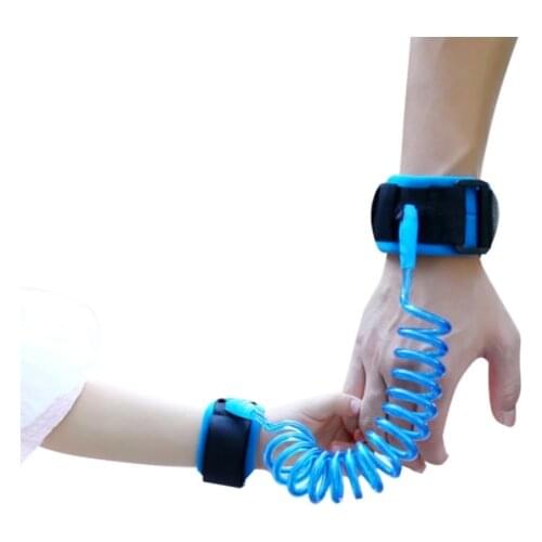 1.5M Adjustable Baby Anti Lost Wrist Link Kid Outdoor Walking Hand Belt Band Child Wristband Toddler For Baby Harness Rope Leash