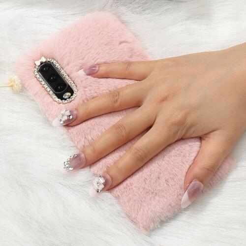 Luxury Fur Fluffy Case For Samsung Galaxy A70 A50 A40 A30 A20 A20E A10 A10E A8 2018 A6 A3 J6 J5 J4 Plus J3 2017 Soft