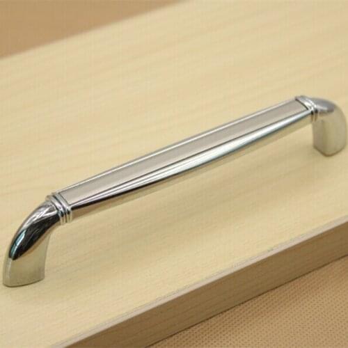 Modern simple cabinet handle Furniture Zinc alloy handle Wardrobe door drawer pulls Cupboard kitchen knob closet shoe ark handle
