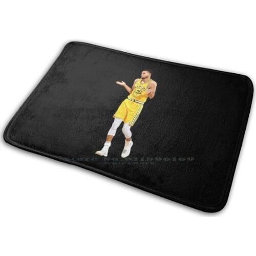 Steph Curry #30 Not My Problem Mat Rug Carpet Anti-Slip Bedroom Entrance Door Mat Basketball Curry Steph Stephen Golden Klay