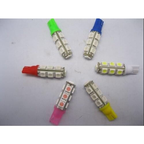 Led T10-13smd 5050 Three Chip Width Lamp / Driving Light / License Plate Light / Reading Light Car Led Light Led Lights for Car