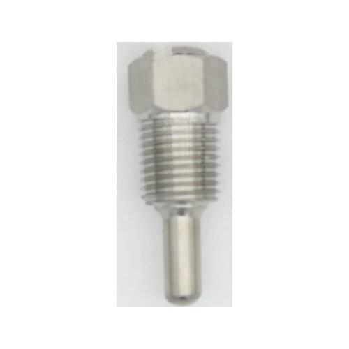 Thermowell Immersion Sleeve Pocket Stainless Steel 304 BSP1/4" Outside diameter 6mm Wire PT100 PT1000 NTC10K NTC50K Pipe