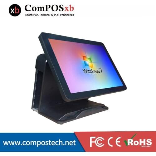 Windows Point Of Sale 15 Inch Pos All in One Touch Screen POS Systems Point Of Sale Touch Cash Register For Restaurant