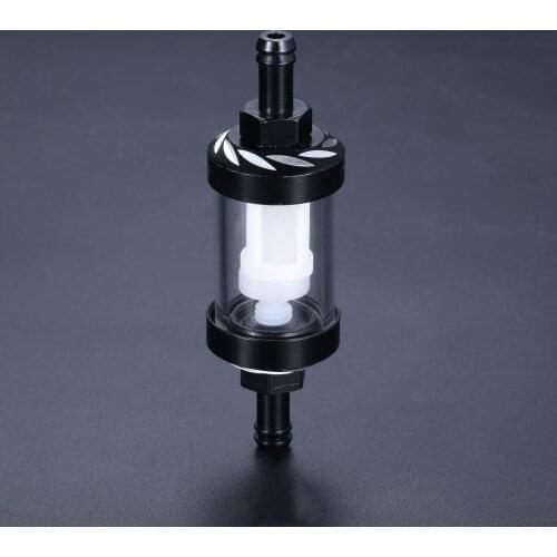 Universal 9.8*2.8CM Motorcycle Petrol Gas Fuel Filter Cleaner For Motorcycle Pit Dirt Bike ATV Aluminium Motorbike Fuel Filter