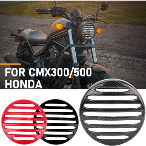 Motorcycle Front Headlight Cover Guard Protector Grill For Honda Rebel CMX 300 500 Accessories 2017 2018 2019 CMX300 CMX500 Part