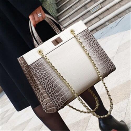 Female High Capacity Luxury Branded Big Tote Bags for Women 2021 New Quality Shoulder Handbags PU Leather Ladies Hand Bags