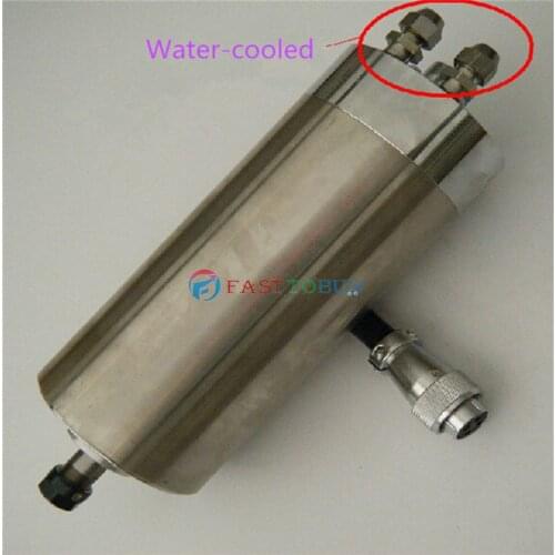 1.5KW 0.62NM 220V 5A 400Hz 80*188mm ER11 6mm 24000rpm Spindle Motor Engraving Machines GDZ80-1.5B