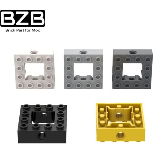 BZB MOC 32324 4x4 Frame Brick With Hole High-tech Creative Building Blocks Brick Parts Kids Toys Boys DIY Education Best Gifts
