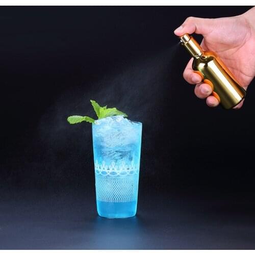 100ML Martini Vermouth Cocktail Atomizer Sprayer Bar Tool Silver/Gold Version