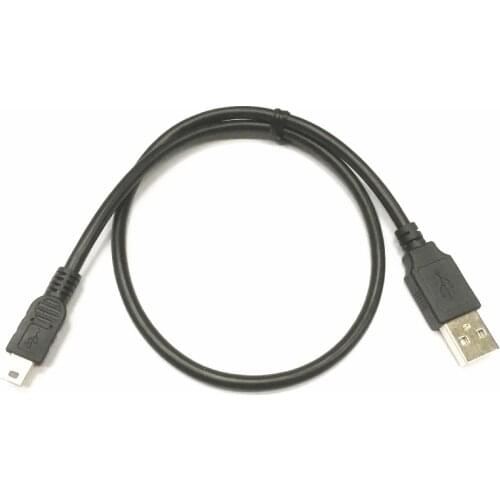 2pcs/lot 50CM Mini USB to USB 2.0 Cable for Gopro Hero 4/3+, PS3 Controller, MP3 Player, Dash Cam,Digital Camera, GPS, PDAs