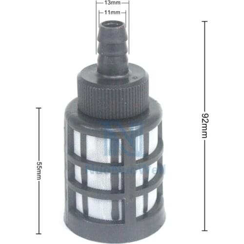 5pcs 11~13mm Car Wash Filters Washer Inlet Water Connector Filtering Net Sprayer With Check Valve Strainer Mesh IrrigationFilter
