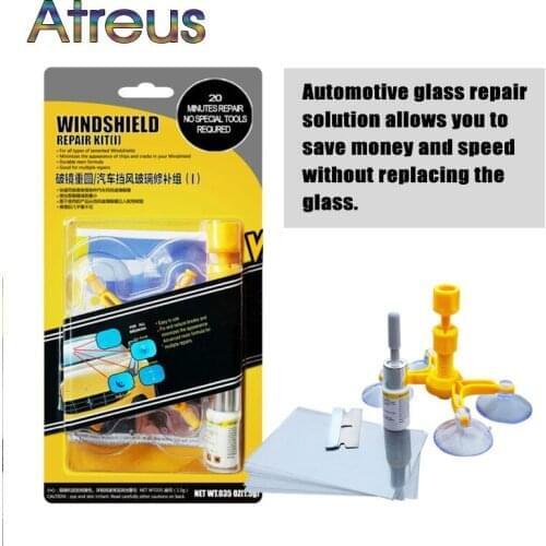 Car Styling Window Glass Scratch Crack DIY Repair Tool For Nissan Qashqai J11 J10 Juke X trail T32 Mitsubishi Lancer Outlander