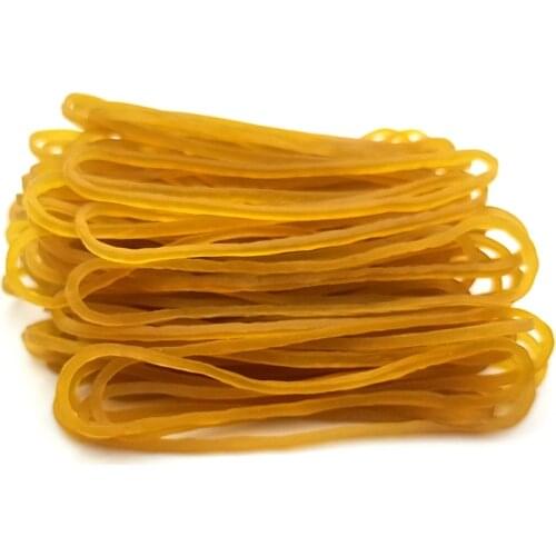 1000 pieces diameter 60mm length High elasticity Binding stationery Storage tie up the hair Rolling strip elastic rubber band