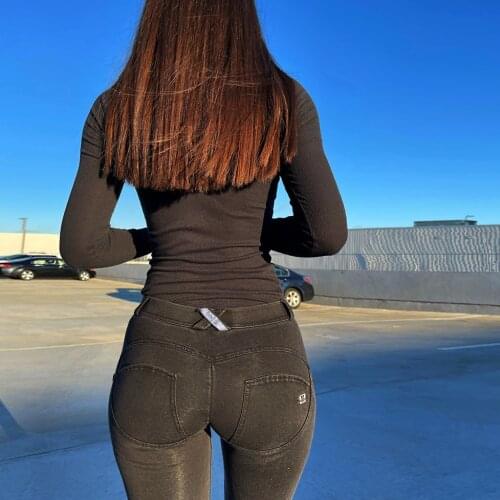 Four ways stretchable Women's Denim Capri Pants