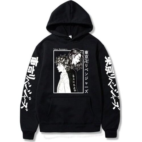 2021 New Arrival Tokyo Revengers Hoodies Anime Manjiro Sano Graphic Harajuku Print Men Hoodies leisure Autumn Winter Clothes