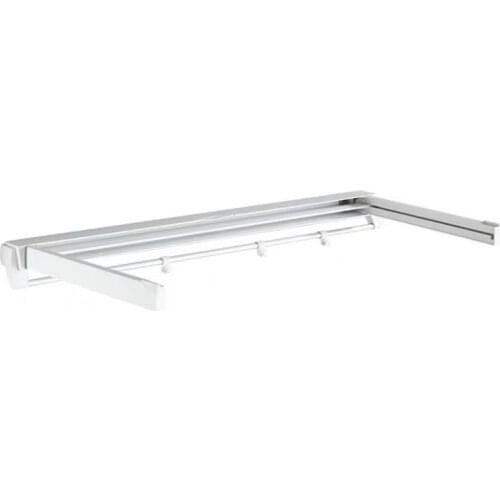 Japanese-style balcony indoor invisible foldable drying rack bathroom bathroom telescopic hanger small apartment drying rack