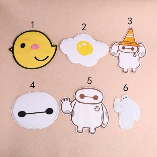 Letter Patches Cartoon anime Iron On Patch For Clothes Bag Cap Fashion Sticker DIY Craft Repair Decoration