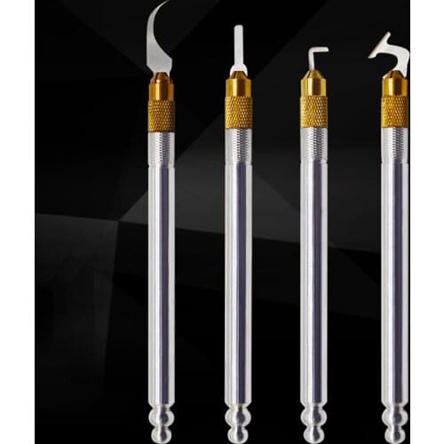 SAYTL 4in 1 IC Chip Repair blade Tools Set CPU Metal Remover Burin To Remove For Mobile Phone Computer CPU NAND IC Chip Repair