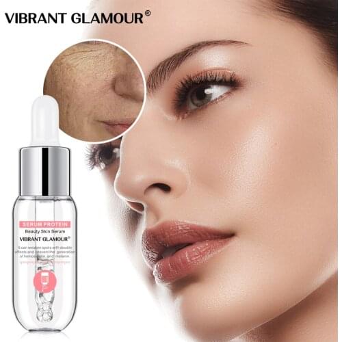 VIBRANT GLAMOUR Protein Face Serum Replenish Collagen Anti-aging Anti-allergy Anti-Wrinkle Moisturizing Deep Hydration Skin Care