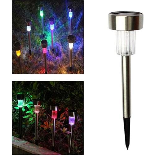 Solar Led Light Outdoor Garden Decoration Powered Lamp Lantern Waterproof Landscape Lighting for Pathway Patio Yard Lawn