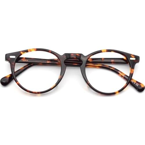 Vintage Optical Glasses Frame Gregory Peck Retro Eyeglasses For Men and Women Acetate Eyewear Frames
