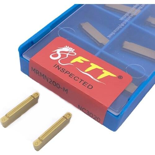 High quality MRMN200 M NC3020 grooving carbide inserts lathe tools turning tool Parting and grooving tool