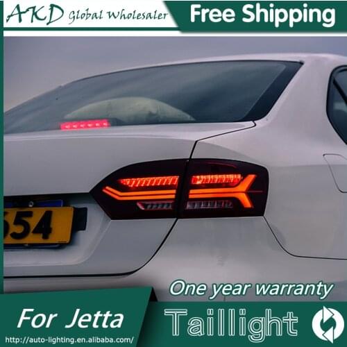 For Car VW Jetta Tail Lamp 2011-2015 Led Fog Lights DRL Day Running Light Tuning Car Accessories Jetta Mk6 Tail Lights