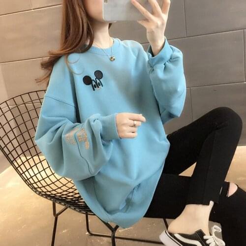 2020 new autumn and winter round neck pullover Joker fashion vests womens foreign style coat spring and autumn lazy wind