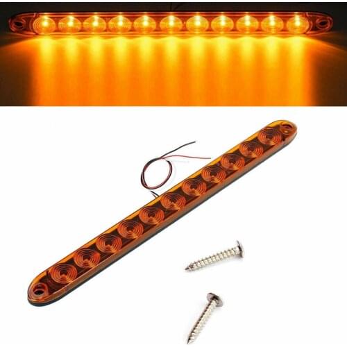 1PCS 11 LED Brake Light Trailer LED Tail Light 12 volt Truck RV Stop Rear Lights Stop Signal Truck Parking Lights For Trailer