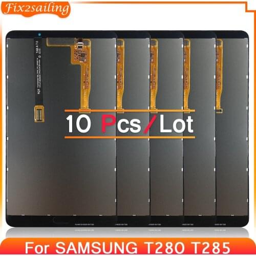 10pcs For Samsung Galaxy Tab A 7.0 2016 T280 T285 Touch Screen Digitizer Assembly LCD For Samsung T280 T285 SM-T280 SM-T285