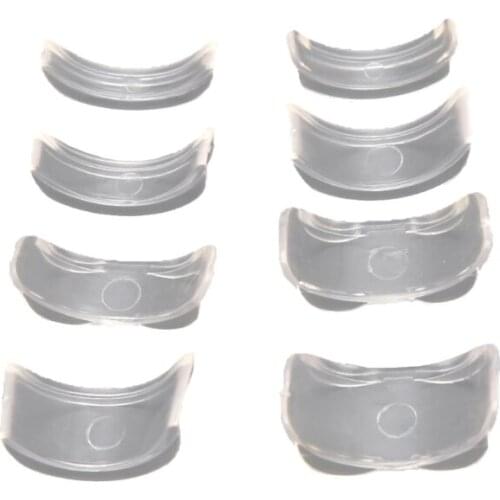 8 Sizes Silicone Invisible Clear Ring Size Adjuster Resizer Loose Rings Reducer Ring Sizer Fit Any Rings Jewelry Tools