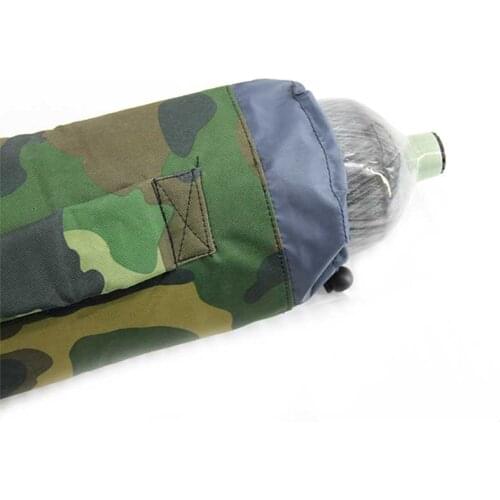 AC8003 3L Carbon Fiber/Air Cylinder/Tank Protector Paintball/PCP/Gas Tank/Bottle Bag for Hunting Rifle Scope Airsoftgun Acecare