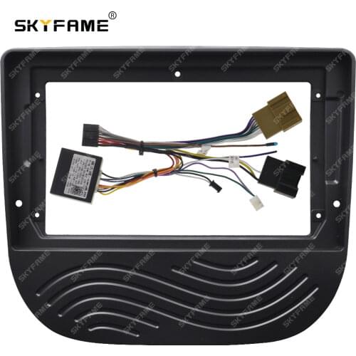 Car Radio Fascia Cable Canbus For Chevrolet Malibu XL 2016-2019 Stereo Android Dashboard Kit Face Plate Frame Fascia