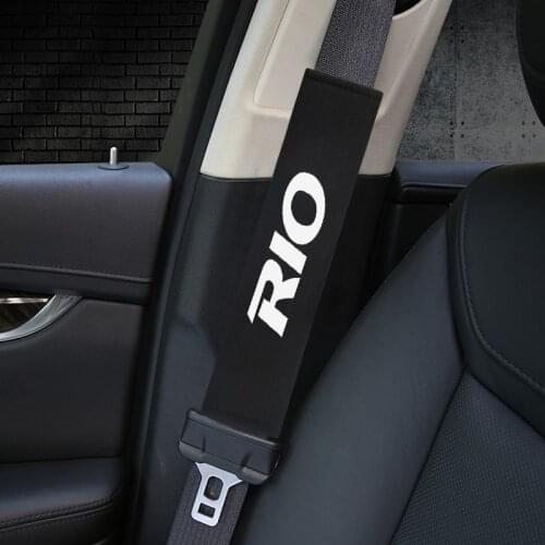 Car Seat belt cover car styling for KIA Rio K2 K3 K4 K5 KX3 KX5 QL Cerato Soul Forte Sportage Accessories Car Styling