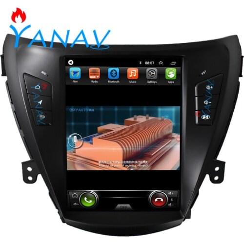 Car video dvd player Vertical Screen Car Radio Dvd Player FOR-HYUNDAI ELANTRA/MD 2011-2015 Car stereo car GPS Navigation AUTO
