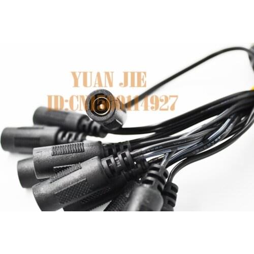 Free Shipping For DC power supply line DC extended line DC conversion line 2.5*0.7mm security monitoring line