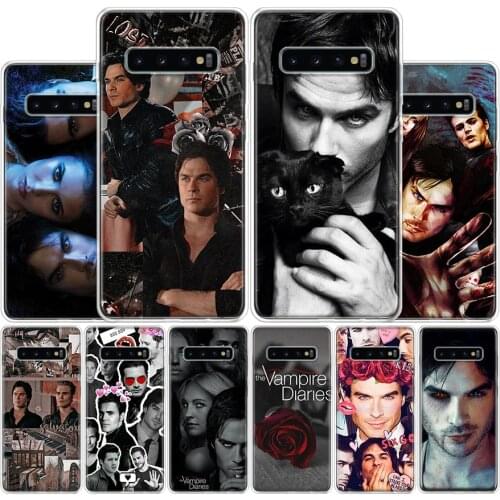 The Vampire Diaries Salvatore Cover Phone Case For Samsung Galaxy S10 S20 FE Ultra Note 10 9 8 S9 S8 Plus Pro Lite S7 S6 J4 J6