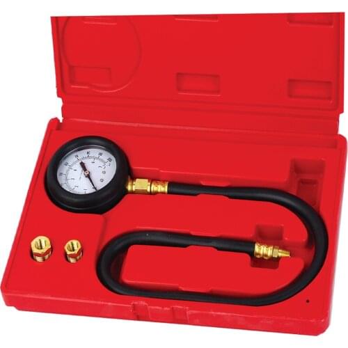 TU-12 Auto Transmission Pressure Tester Meter Gauge Tool 24" Flexible Hose Diagnostic Kit 0-100PSI For Engine Oil