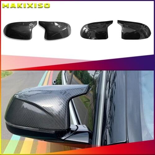 For BMW X3 X4 X5 X6 F15 F16 F25 F26 2014~2018 Car Side Wing Replacement Mirror Cover Rear-View Black Cover high quality types