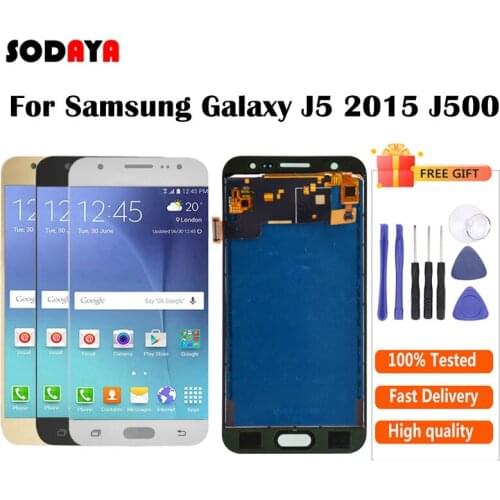 For Samsung Galaxy J5 2015 Display J500 LCD J500F J500G J500M J500H Phone LCD Display Touch Screen Digitizer Assembly