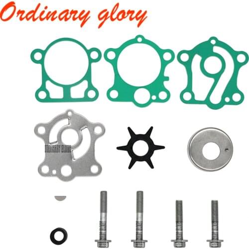Water Pump Impeller Repair Kit for Yamaha 55HP 663-W0078-A0-00 Sierra 18-3425 663-W0078-00 663-W0078-01 663-W0078-A0