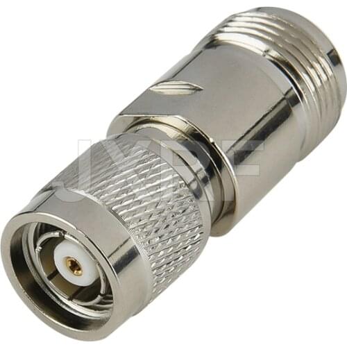 JXRF Connector RP TNC Male Plug To N Female Jack RF Coaxial Adapter