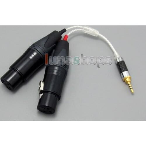 LN004957 TRRS 2.5mm Balanced To 3pin XLR Female Audio Cable For VentureCraft Soundroid Headphone Amplifier Vantam DSD