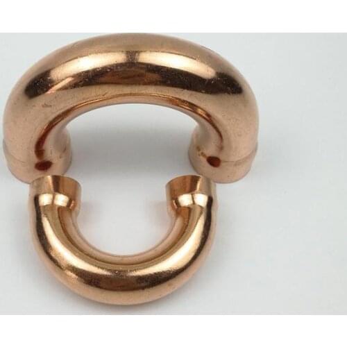 Copper 180 Elbow Plumbing Pipe Fitting Water Gas Oil Scoket Weld Coupler End Feed 180 Deg 16mm x0.8mm x48