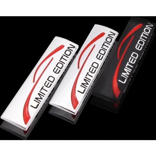 Car Styling Metal LIMITED EDITION Logo Car Emblem Badge Decal Motorcycle Emblem for Suzuki Honda Audi BMW Ford Opel Kia Lada