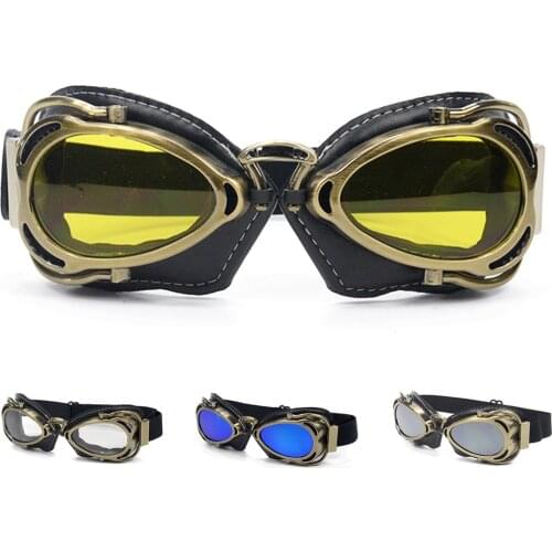 Evomosa Motorcycle Sunglasses Jet Helmet Goggles For Haley Style Half Helmet Off Road Riding Glasses Biker Eyewear Women Men New